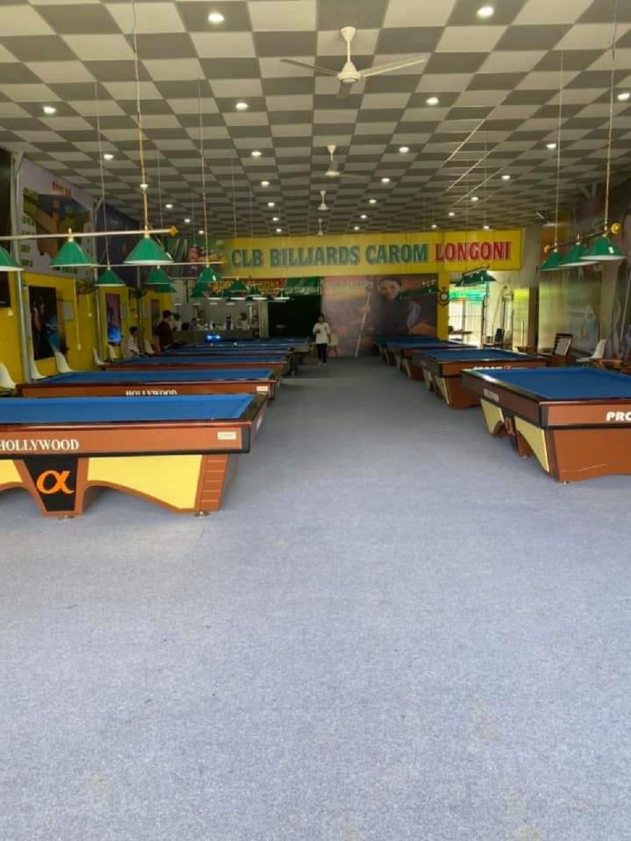 thảm lót sàn bida cũ