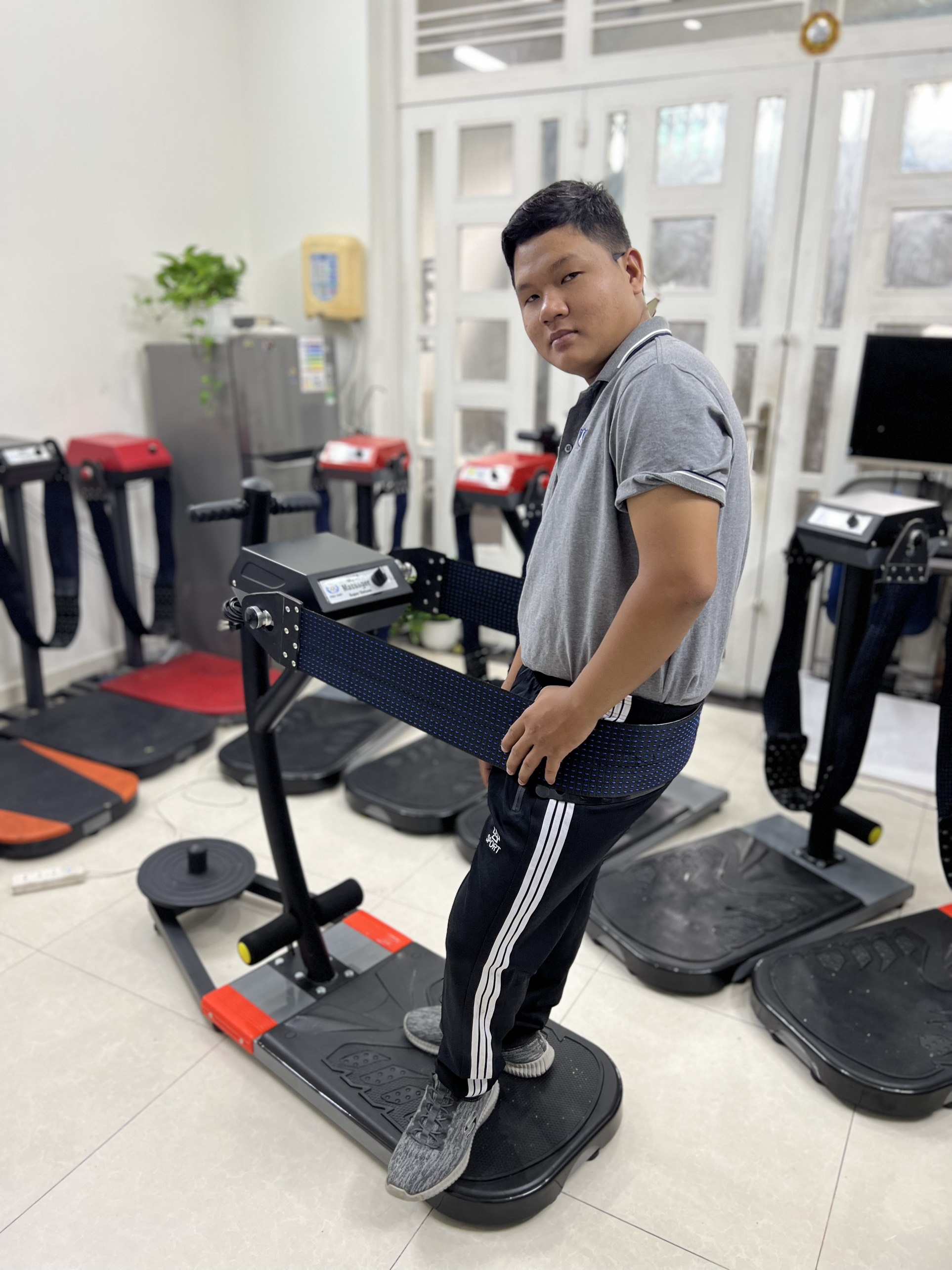  máy massage bụng mới nhất 2022 - mx350 new