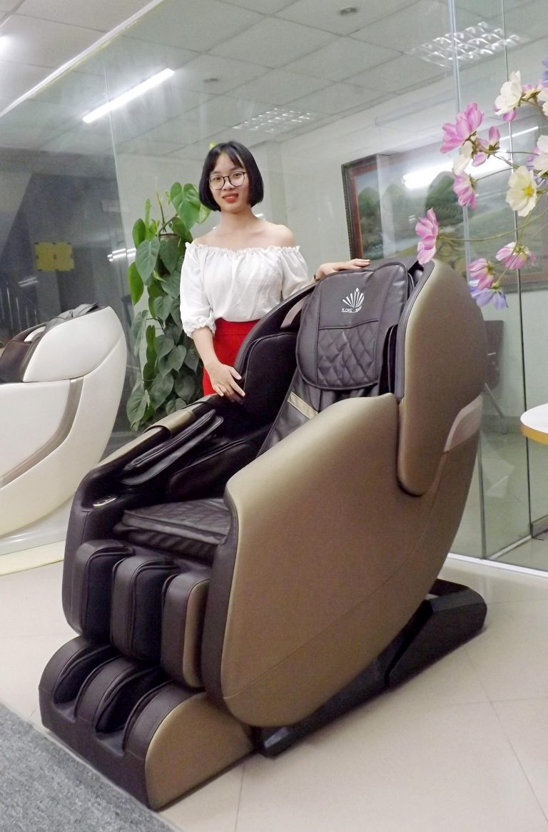 Ghế Massage toàn thân cao cấp MBH model KS-668 màu rêu- đem