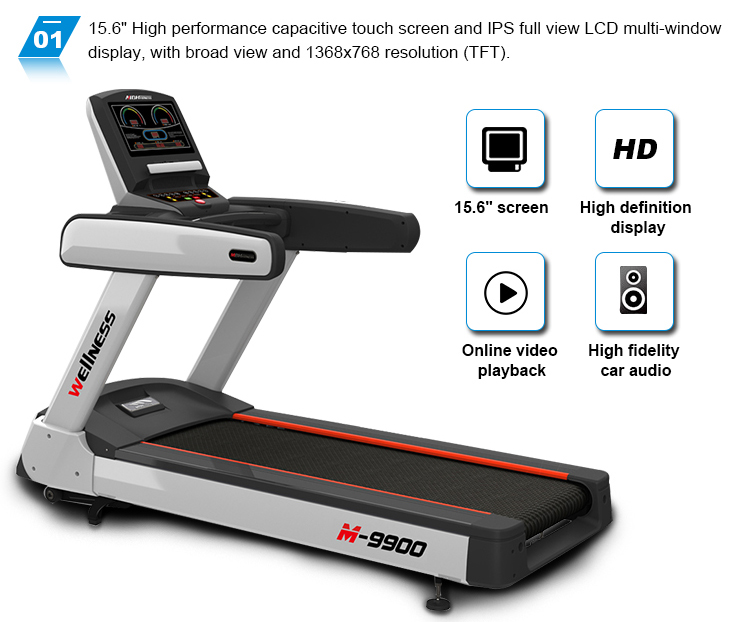 Máy chạy bộ M-9900-G-TFT