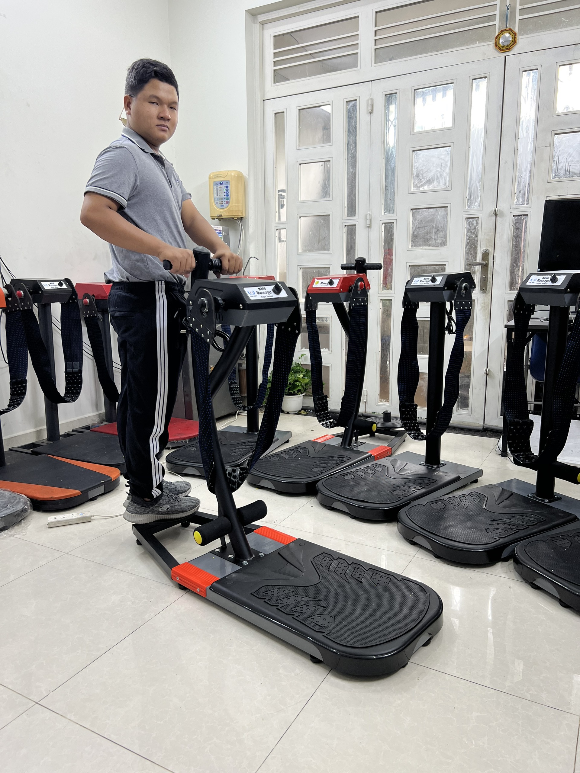 máy matxa bụng mới nhất 2022 - mx350 new