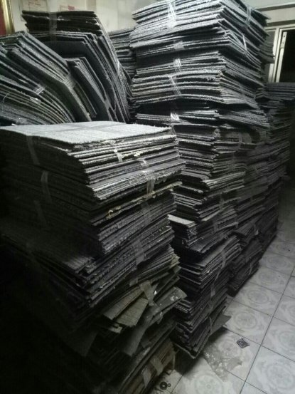 Thảm đế cao su cũ thamh lý xả kho